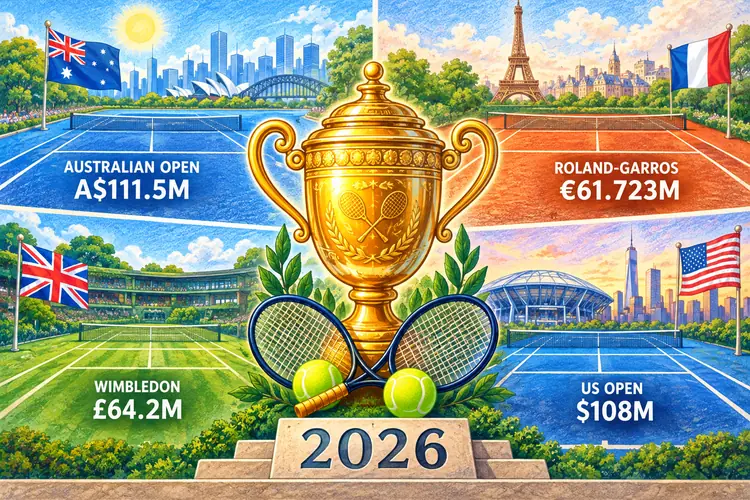 Grand Slam Economics: How Tennis Turned Tradition Into a Prize-Money Arms Race
