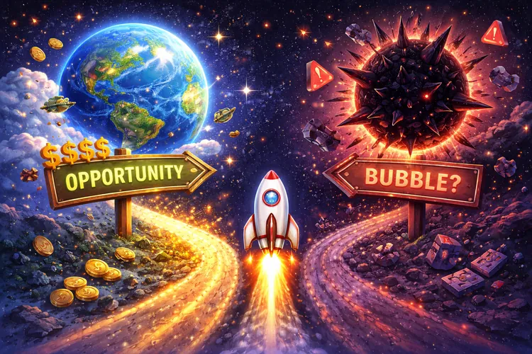 The Trillion-Dollar Question: Is the Space Economy Real — or a Bubble?