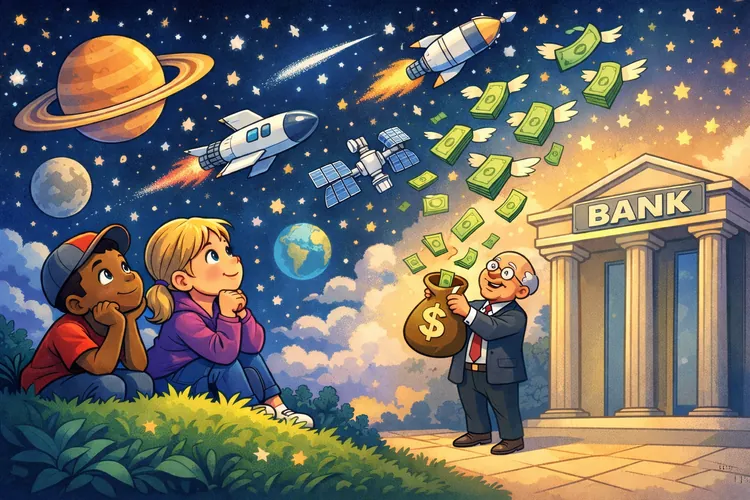 The Space Economy: Who Pays for the Final Frontier?