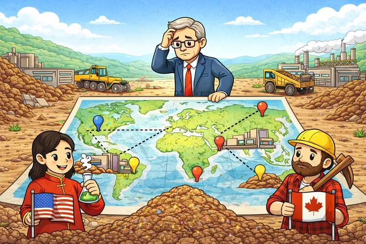 Who Controls Rare Earths? A Global Map of Power and Dependence