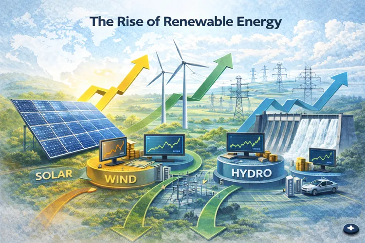 Renewable Energy vs Fossil Fuels: Solar, Wind, Hydro — and the Economics of a New System